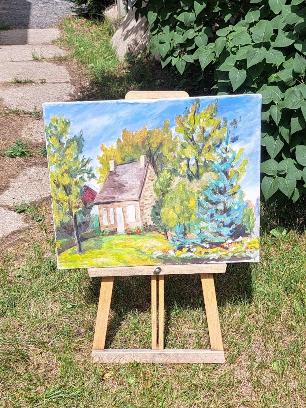 Maurice Tessier Impressionist Painting Musee Lachine